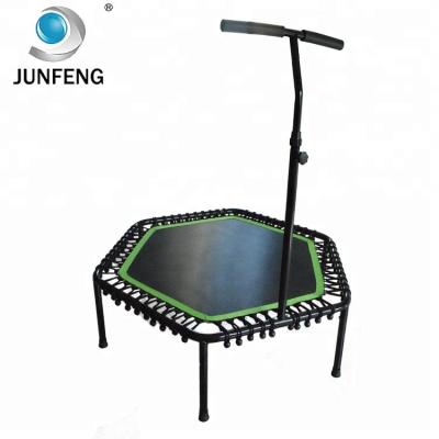 China Multifunctional Trampoline Mini Trampoline With Handle Small Trampoline Jumping Bed for sale