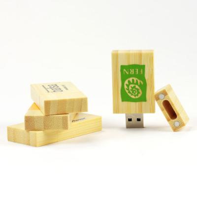 China Personalised Bamboo USB Flash Disk Driver , 32 Gig Flash Drive for sale