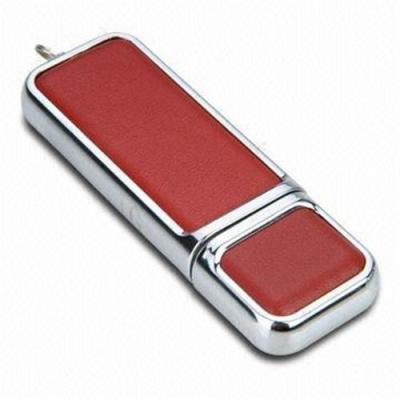 China Classic Leather Pen USB Flash Drive 64MB - 64GB USB 3.0 High Speed for sale