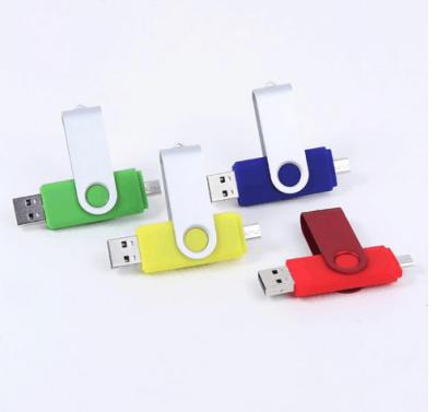 China Colorful Swivel Phone USB Flash Drive OTG for Smartphone Storage for sale