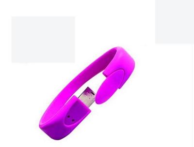 China 4GB Wristband USB Flash Drive Bracelets 100% Capacity wristband thumb drive for sale