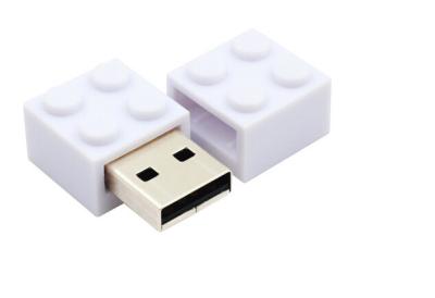 China 64GB Gift Pen Drive Plastic USB Flash Drive USB Stick Brick Flash Drive for sale