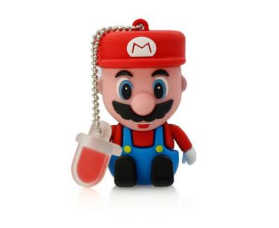 China Blitz-Antriebskarikatur Marios USB formte kühler yoshi 4G Mario Dinosaurier Memorystick 64G zu verkaufen