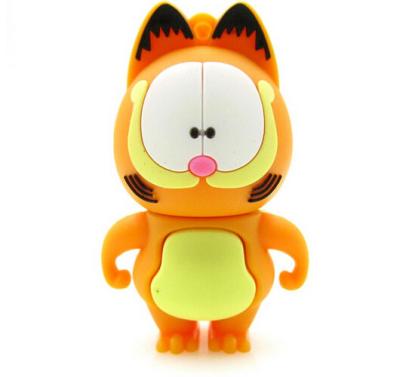 China cartoon Garfield cat animal usb flash drive 32GB USB drive 4GB  flash memory disk zu verkaufen