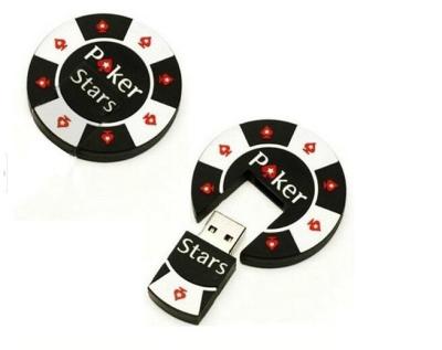 China Schwarzes Schürhakenstern USB-Blitz-Antrieb 4GB USB Gedächtnis kreatives Pendrives Blitz-2,0 zu verkaufen