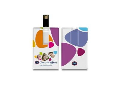 China Custom Credit Card Usb Sticks High Definition Printing Memory Stick Flash Card 128gb for sale