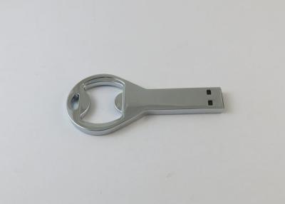 China Bottle Opener Micro Usb Memory Stick , Laser Logo Compact Flash Drive Large Capacity for sale