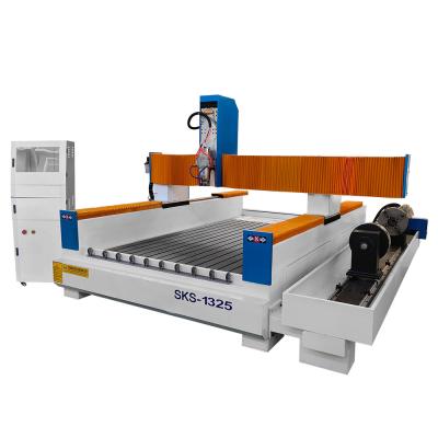 China Hotels China Popular 4 Axis Stone Cutting Engraving Machine 3D CNC Router For Sale for sale