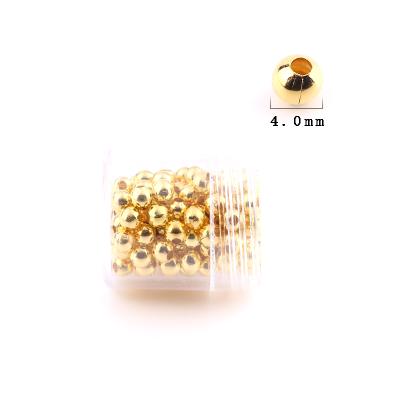 China Hot Sale E-Co Friendly Wholesale Beads DIY Accessories Amazon Round Bead For Necklace Jewelry Making Beads for sale