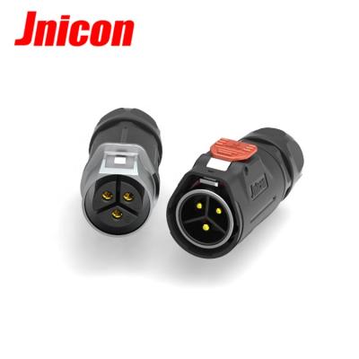 China Circular Connector 2 Pin Automotive Jnicon MJ24 Industrial Power Connector for sale