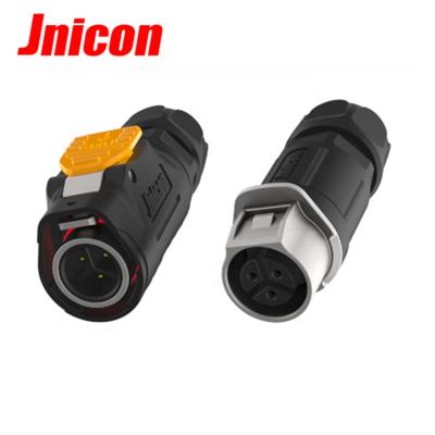 China Jnicon New Product MJ16 3pin Plug 10A Automotive Waterproof Male Female Power Connector for sale