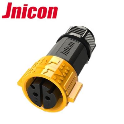 China Power 50A 500V M25 Male Female Waterproof Power Connector For 5G Base Station for sale