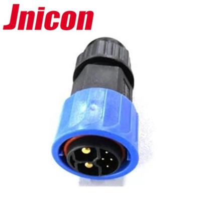 China Jnicon 6pin 50amp 600v Power Lithium Battery Automotive Male Female Connector Waterproof for sale