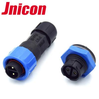 China M16 automotive welding types 2pin 3pin 4pin panel mount connector waterproof ip67 connector for sale