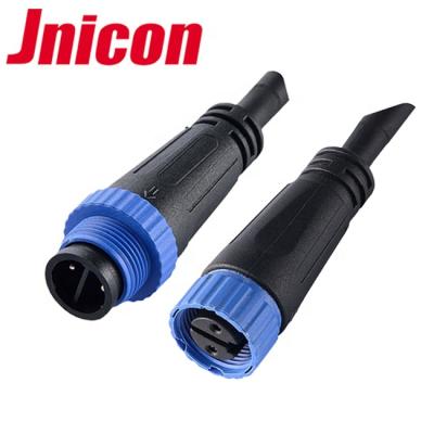 China 300v 10A M15 2pin Automotive AC IP68 Outdoor Connector Waterproof For Solar LED Lighting for sale