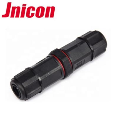 China Jnicon IP68 Screw Lock Automotive Waterproof Electrical Cable Connector for sale