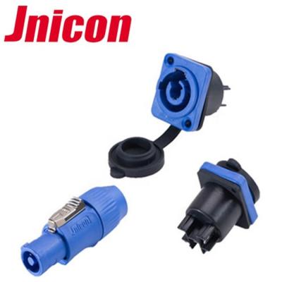 China Industrial wholesaler waterproof 3 pin led powercon connector for power supply for sale