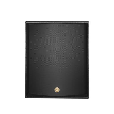 China Multifunctional speaker 18 inch stage black DJ speaker audio ultra low frequency speakers apply for nightclub/KTV/conference room for sale