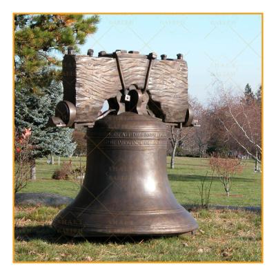 China Wholesale Europe Large Metal Casting Outdoor Temple Bronze Church Bell for sale