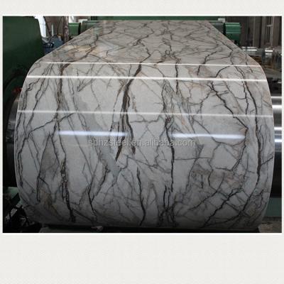 China Building Materials Marble Grain PPGI PPGL Steel Coil for sale