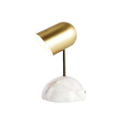 China Contemporary Marglice Postmodern desk model room designer desk children's room table lamp fashionable bedroom bedside marble table lamp for sale