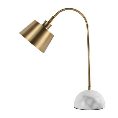 China Portable Creative Marglice postmodern creative personality table lamp Nordic minimalist designer marble reading table light for bedside for sale