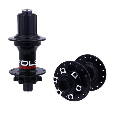 China Mountain bicycle MH006 customized bicycle rear hub factory price bike wheel hub J curvature 32 hole mtb alloy bike front hub for sale