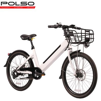 China CB001 aluminum alloy customized LED display city sharing electric bicycle ebike for sale