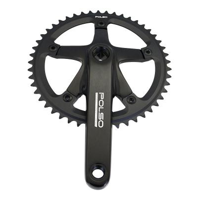 China Fixed Gear Bike POLSO PC002 CNC Machined 49T 51T Bike Chainwheelfor Single Speed ​​Crankset for sale