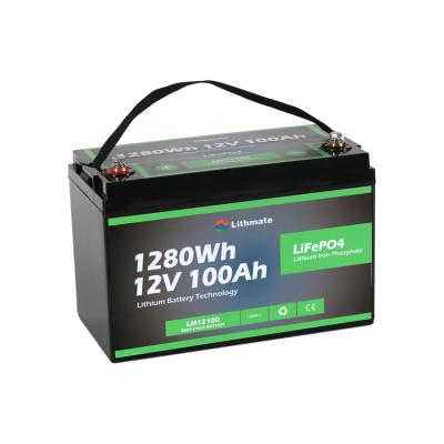 China Hot new product long life 100Ah 12V LiFePO4 lithium battery heated battery kit for sale