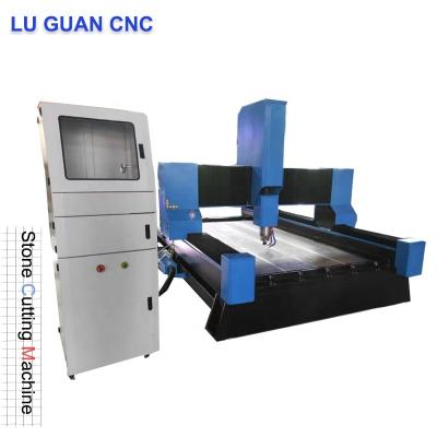 China Automatic CNC Marble Machine Stone Marble Granite Quartz Sandstone Cutter Water Cooled CNC Router Stone Cutting Machine for sale