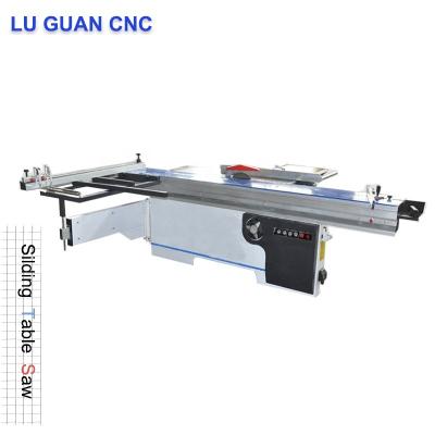 China VERTICAL Automatic Sliding Table Saw High Speed ​​Artificial Board Slitter Woodworking Machinery for sale