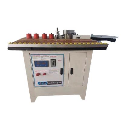 China Automatic plywood veneer production MDF plate edge edging machine automatic edge edging machine with pre-milling and trimming function for sale