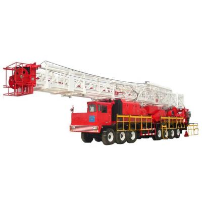 China energy & 2000m Truck-Mounted Drilling Rig 650HP ZJ20 Mining Workover Rig for sale