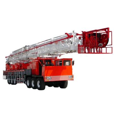 China energy & 1000m Truck-Mounted Drilling Rig 550HP ZJ10 Mining Workover Rig for sale