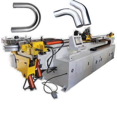 China Hotels 50mm Diameter DW50NC Dobladora De Tubos Tubos Tube Bending Machine Exhaust Pipe Bending Machine for sale