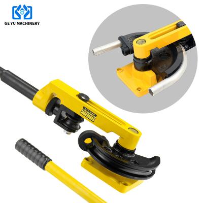 China Small Stainless Steel Stores Building Material Mini Hydraulic Conduit Bending Machine Manual Pipe Bender for sale