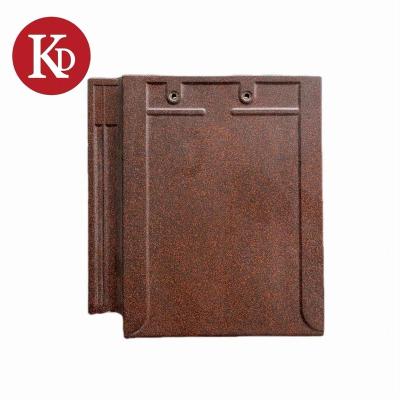 China Modern Square Roof Tile Roman Clay Roof Tile For Roofs Cheap Ceramic for sale