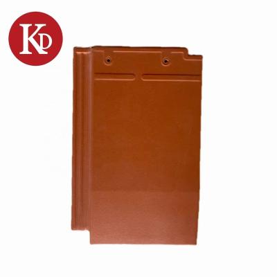 China Modern Factory Sale German Flat Roof Tiles Made By White Clay for sale