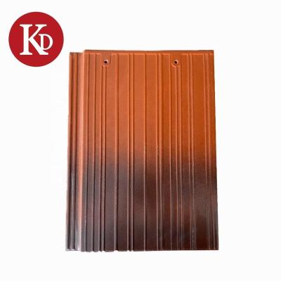 China Factory Sale Fujian Clay Roof Tile Single Price Modern Cheap High Pricing Ceramic Slate Roofing Tile for sale