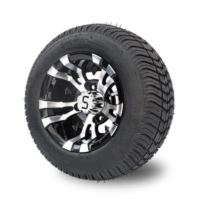 China Roda do carrinho de golfe de 10 polegadas e parafuso do offset 4x4 de 205/50-10 DOT Street Tire Combo -25 (101.6mm) à venda