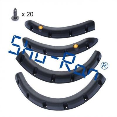 China Schwarze Golfmobil-Rückseite und Front Fender Flares For Yamaha, Satz von 4 zu verkaufen