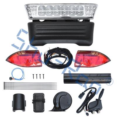 China Equipo de lujo de la luz del carro de golf LED para el precedente, con el cuerno del interruptor de las señales de vuelta de la luz trasera de la linterna en venta