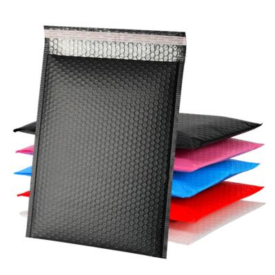 China China Factory Shock Resistance Black Paper Bubble Line Envelope Mailing Bags For Wholesale Garment Bag for sale