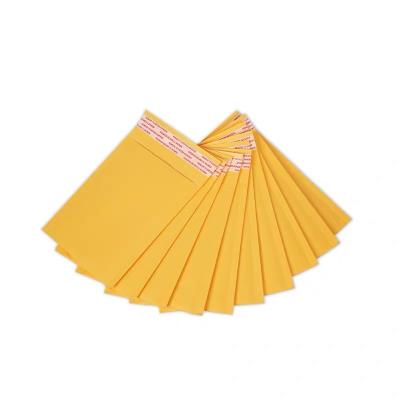 China Shock Resistance Kraft Padded Yellow Bubble Air Envelope Protective Cd Mailing Postage Mailing Bags Mailer for sale