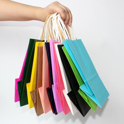 China China Supplier Eco-Friendly Recyclable Paper Bag Custom Paper Item Packaging Bag for sale