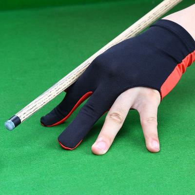 China NO Billiards Accessory 3 Finger Left Hand Snooker Glove for sale