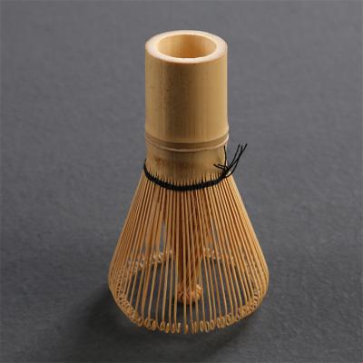 China Bamboo Viable Chasen Travel Matcha Accessories Thailand Wholesale 100Prongs Handmade Toy Kazuho Matcha Whisk Bamboo With Customize Logo for sale