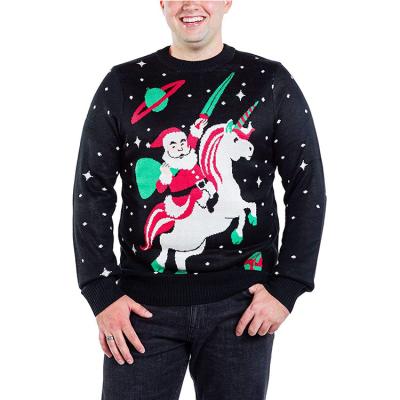 China Wholesale Ugly Men Jumper Sweater Crew Neck Anti-wrinkle Christmas Pullover Sweaters for sale