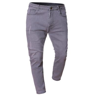 China Breathable Wholesale Custom Fits Cotton Breeches Wind Vintage Jeans-Purple Stretch Skinny Jeans For Men for sale